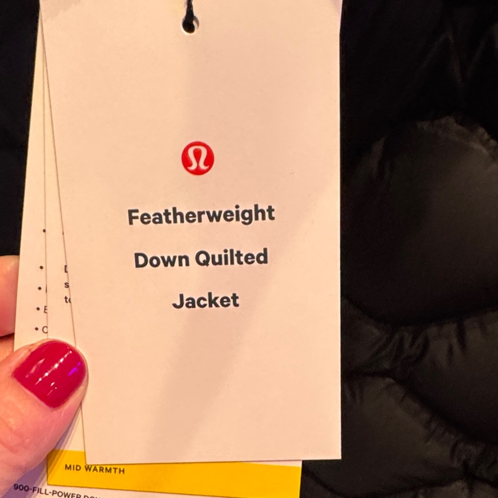 lululemon athletica Quilted Black Puffer Jacket - Picture 3 of 6
